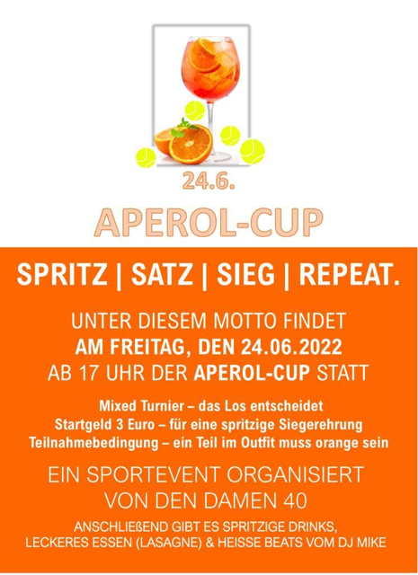 Read more about the article APEROL-CUP